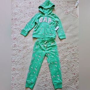 *NEW* Green Floral Gap Sweatsuit
